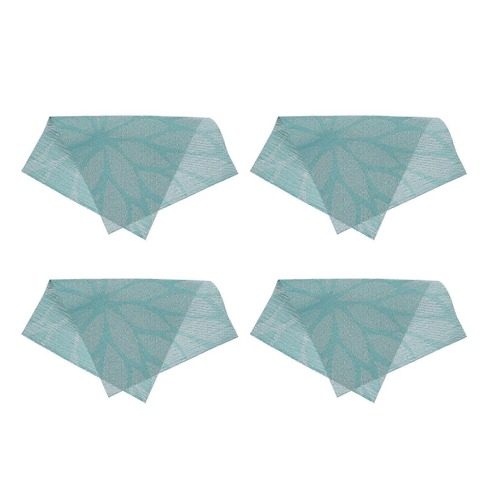 Heat Resistant Mat Place Mat Dining Table Party PVC 4Pcs