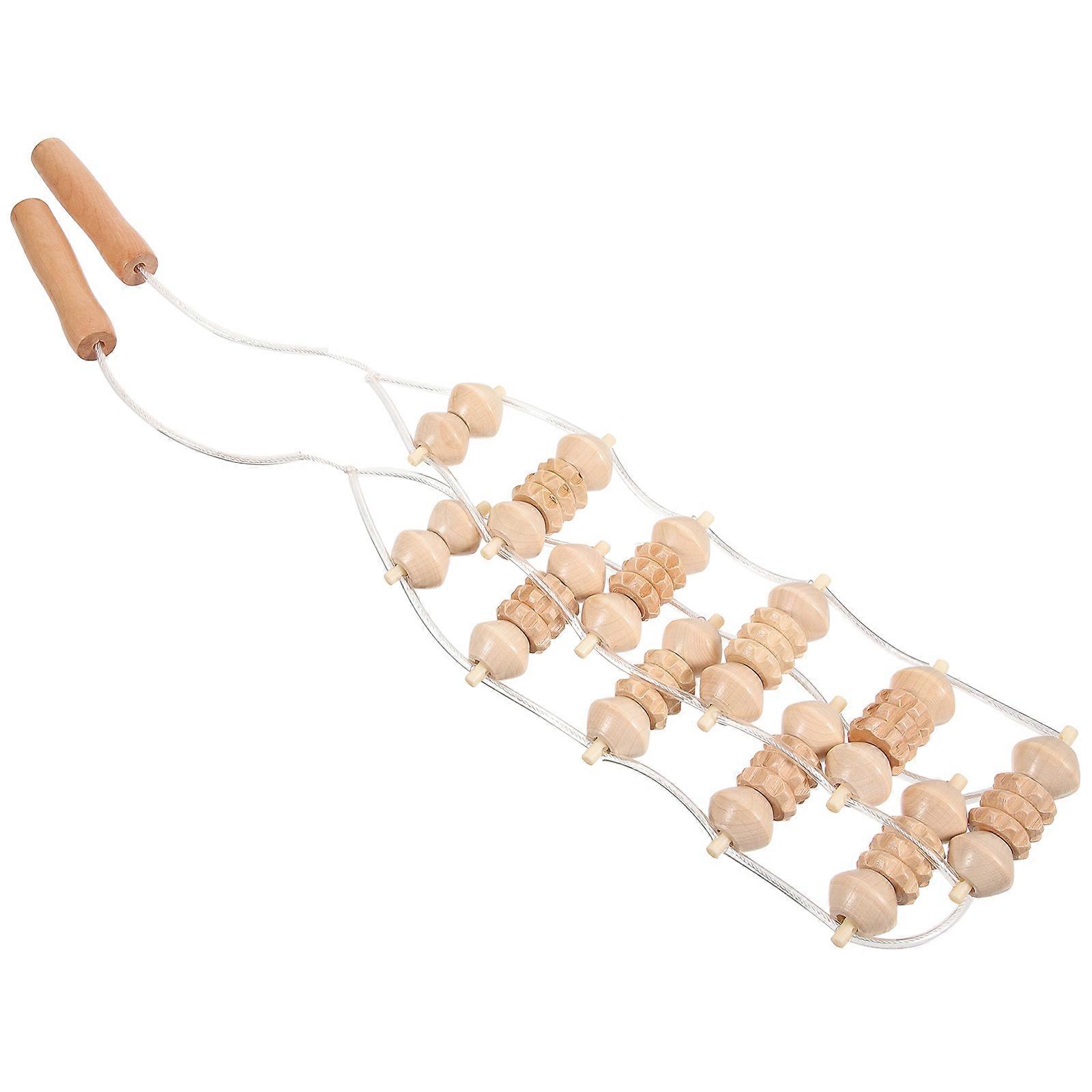 Back Stretching Tool Manual Massage Tool Restore Mobility Improve Flexibility 100x7.5cm 1Set