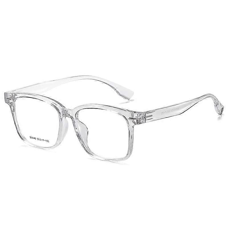 Oversized Reading Glasses for Men and Women, AntiBlue Light Computer Readers (White, 100)