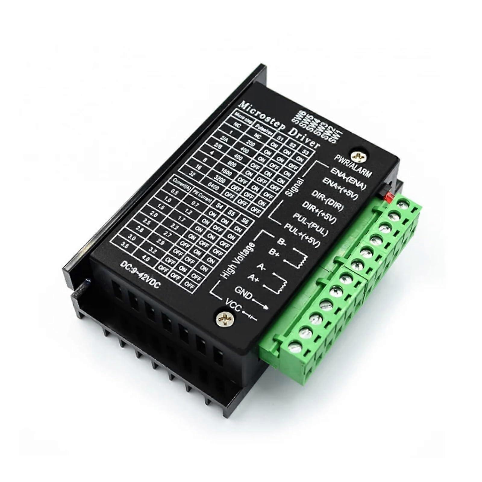 4.0A 42V DC 42/57/86 TB6600 Milling Machine 32Segment Enhanced Stepper Motor Driver