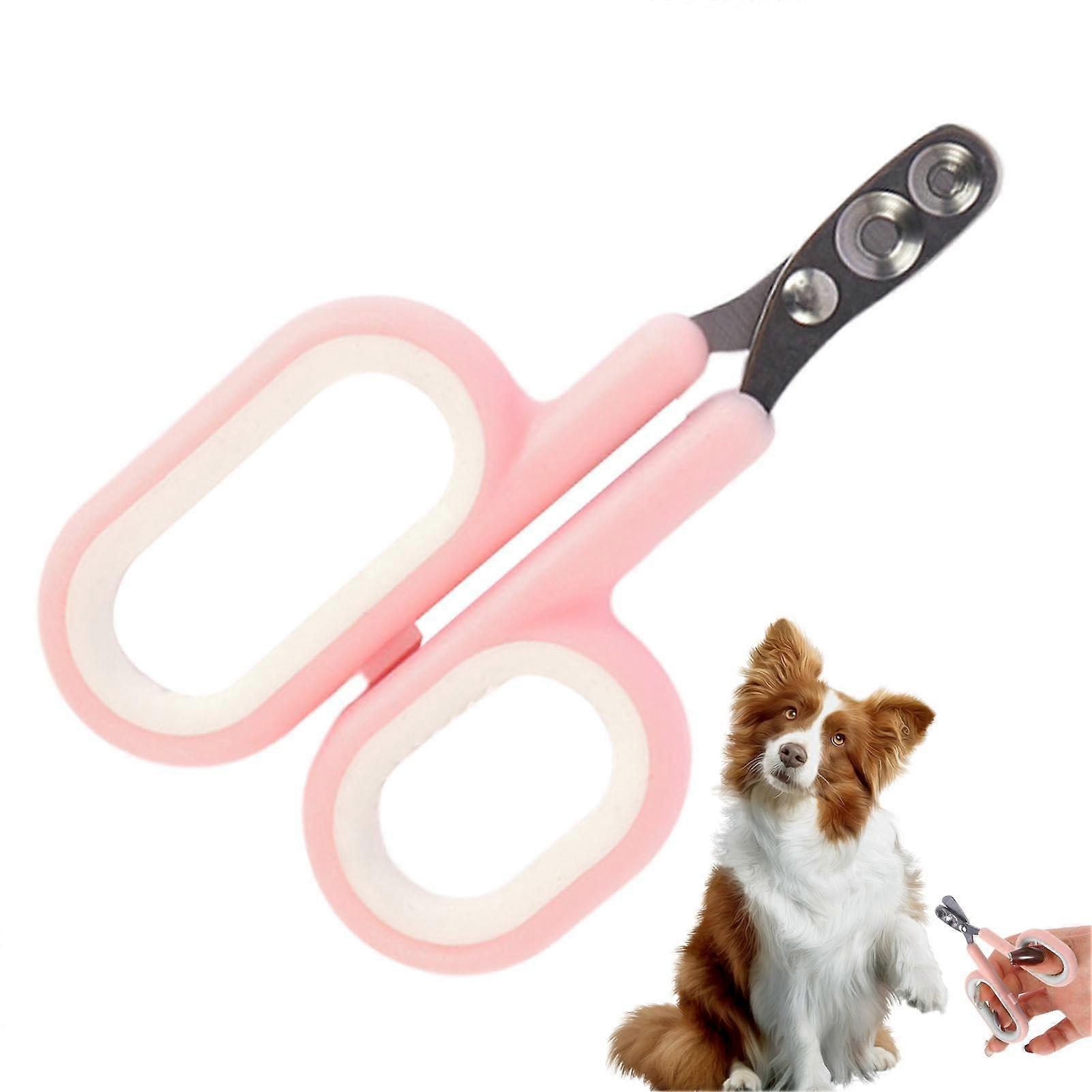 Nail clipper for small animals – Scissors with round holes, injury protection