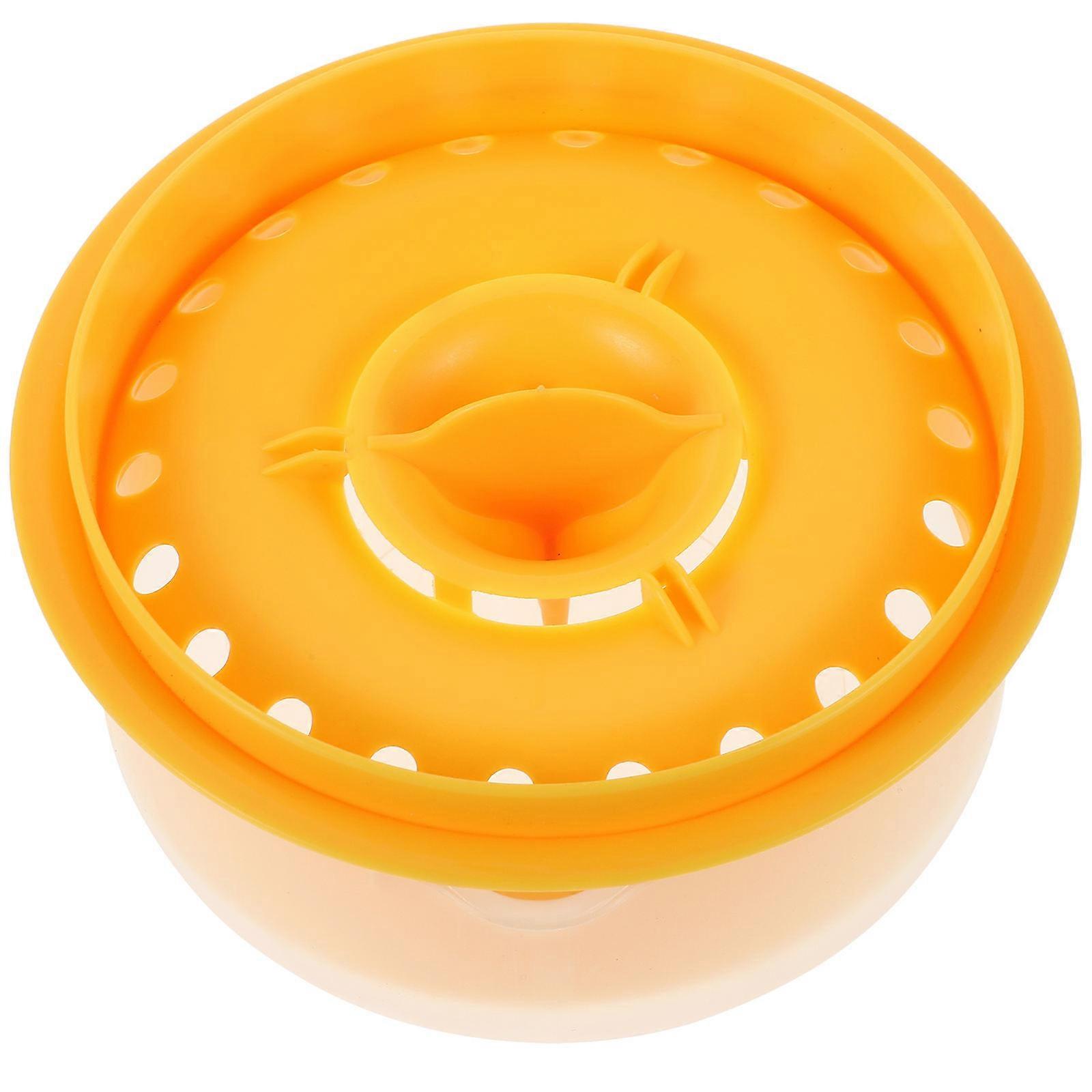 Yellow Egg Separator for Kitchen Made of PP for Home Use with Large Capacity and Reliable Performance