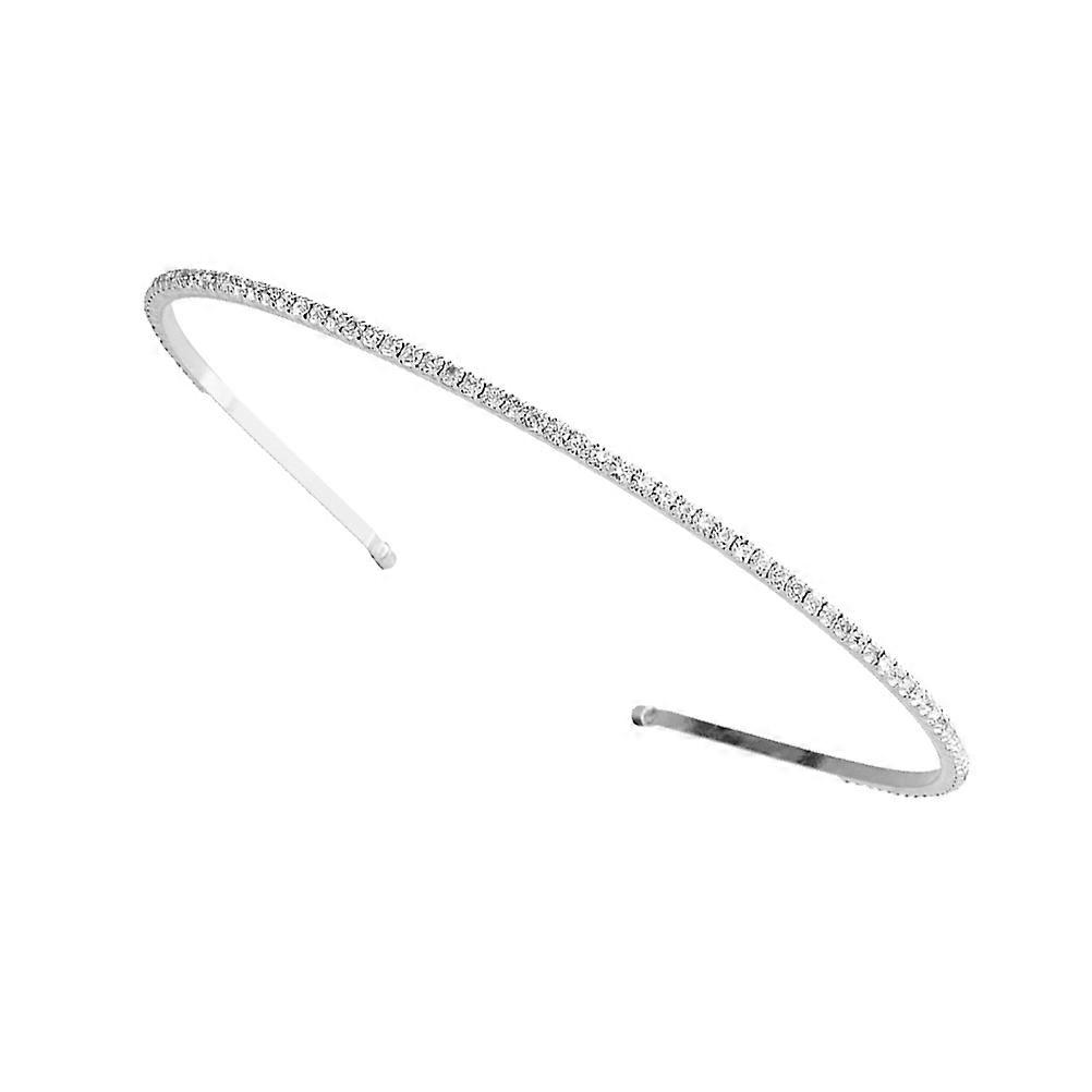 Headband for Decoration Silver Color Lightweight with Detail and