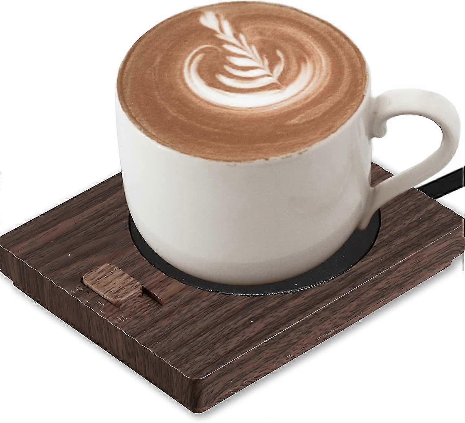 Desk Coffee Warmer with LED Light & Beverage Heating Plate (110V)