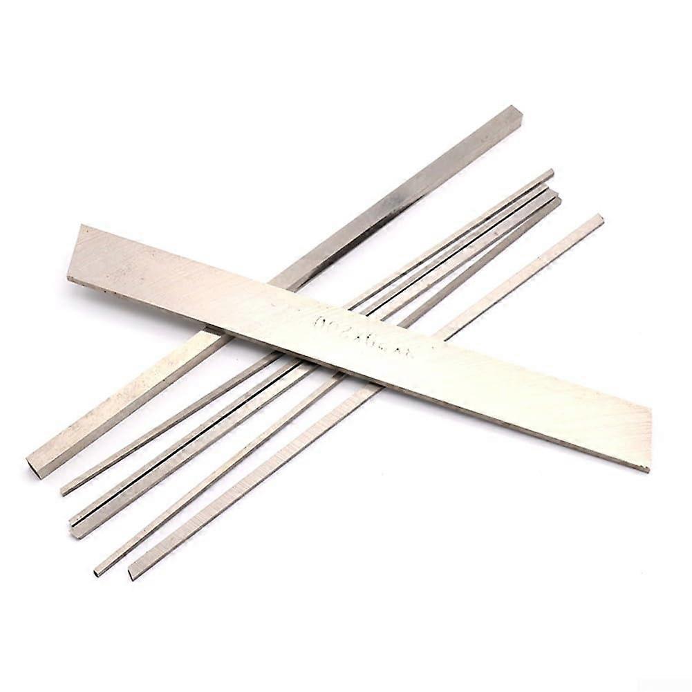 White Steel Bar CNC Tools 200mm Length HSS Square Design for Precision Cutting Equipment Manufacturing (2x2x200mm)