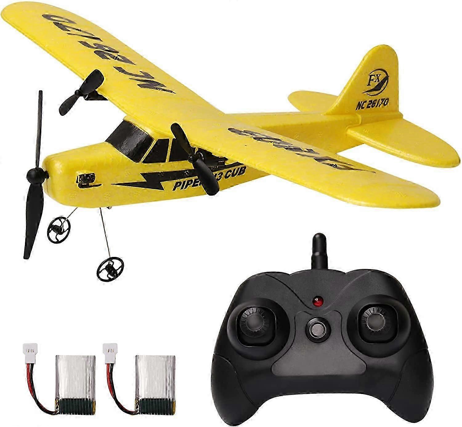 Easy-to-Fly Remote Control Airplane with USB Charging - Perfect for Beginners and Kids