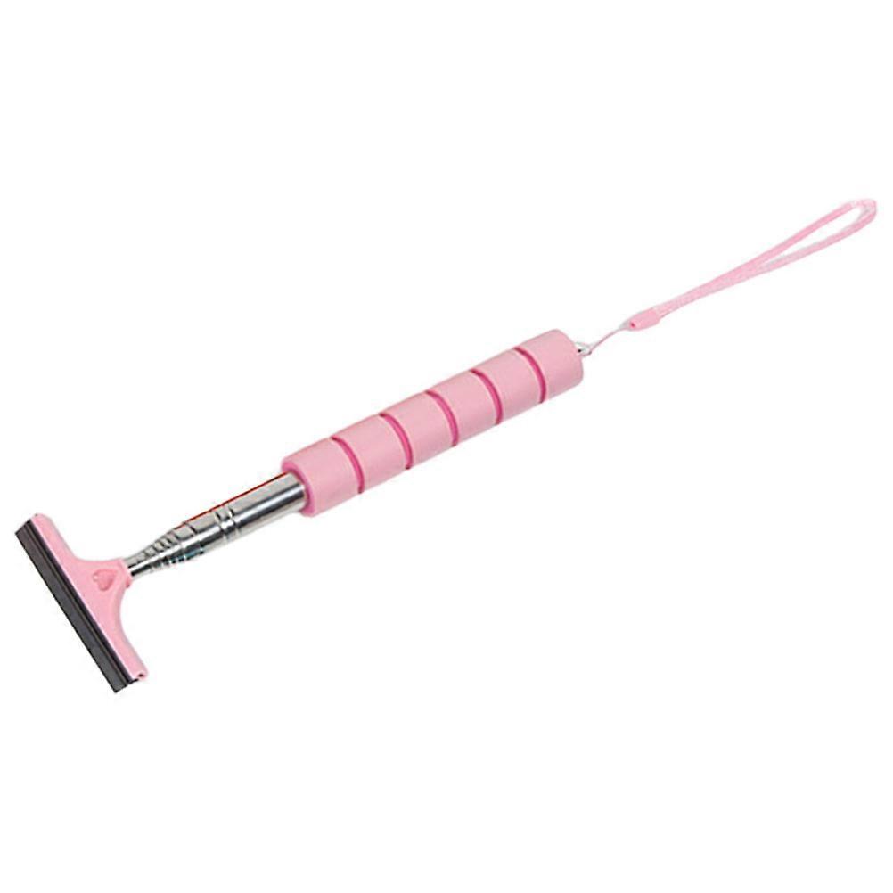Car Mirror Squeegee Silicone T-Shaped Mirror Wiper Tool Car Owners Rubber Glass Cleaning 8.5×2.6×1.2in 1Pcs