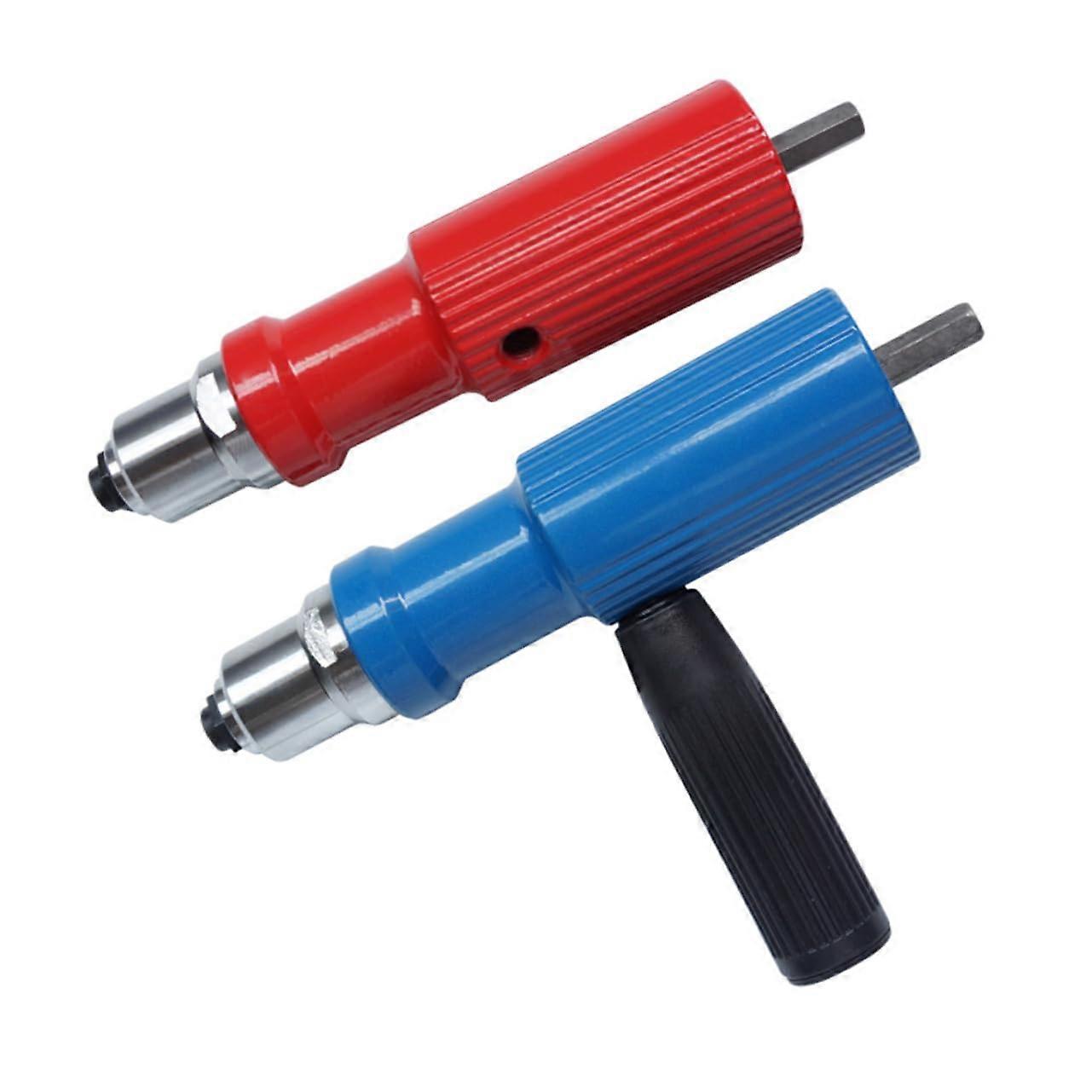 Adapter for Rivet Drill, Cordless Drill Attachment, Electric Rivet Nut Tool, Right Angle Drill Insert