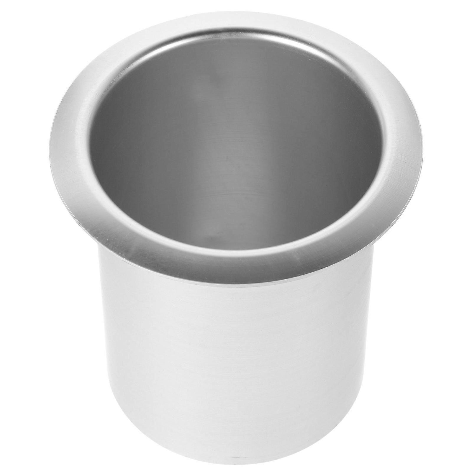 Metal Cup Holder Replacement for Recliner Sofa – Compact Design, Easy Installation for Home & Car Use