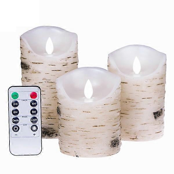 Birch Effect LED Light with Integrated Fairy Lights 8 cm x (10 cm
