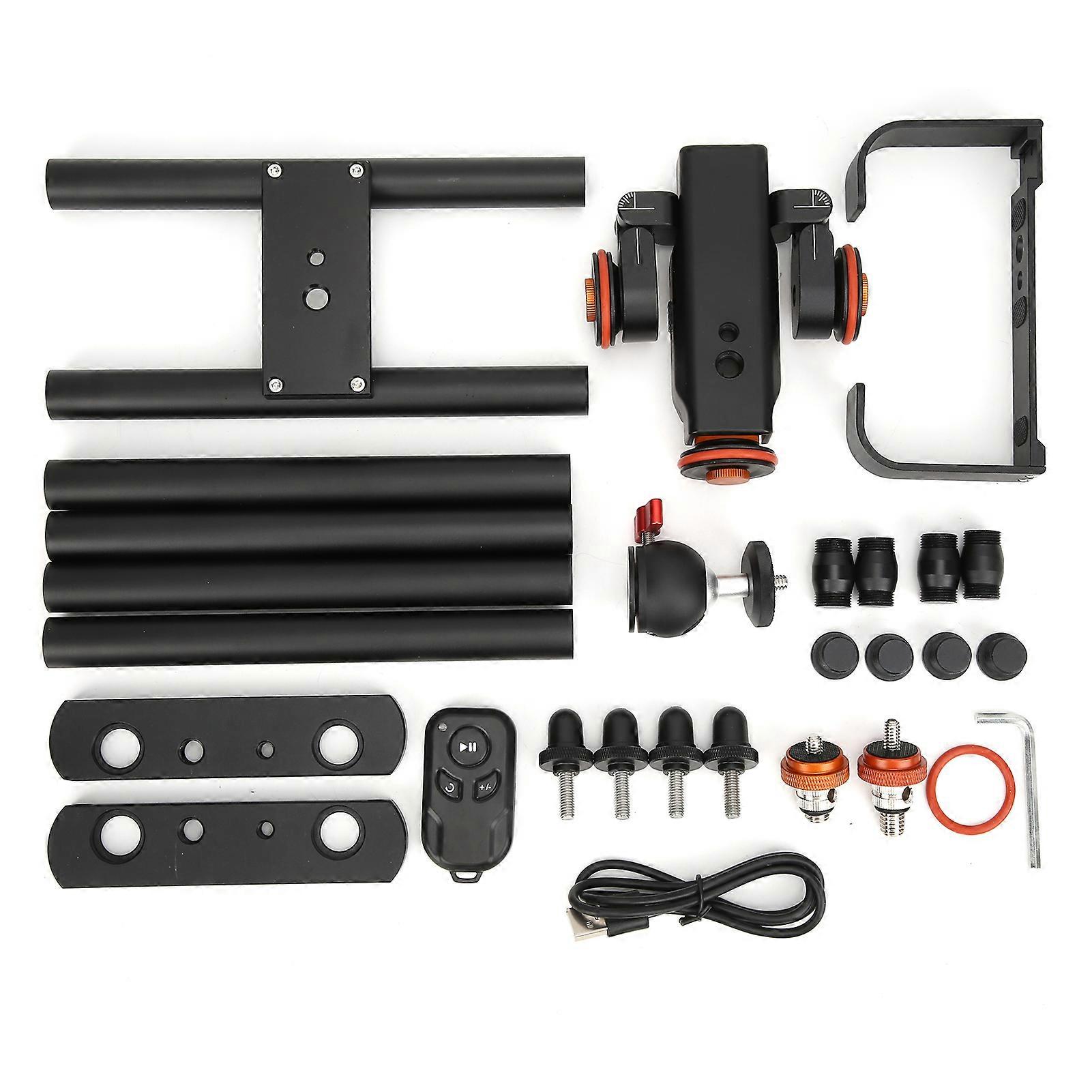YELANGU L4X‑60ET 60cm Camera Video Track Electric Slider with Ball Head L4X Remote Control
