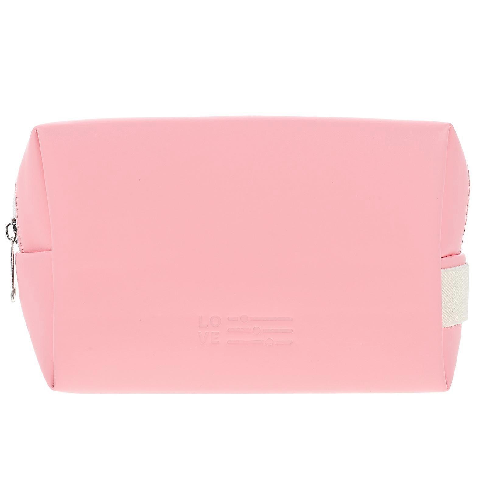 Portable Cosmetic Bag with Zipper – Handheld Storage Pouch for Lipstick, Keys & Essentials – Ideal for Daily Use, School, Shopping, Beach & Parties