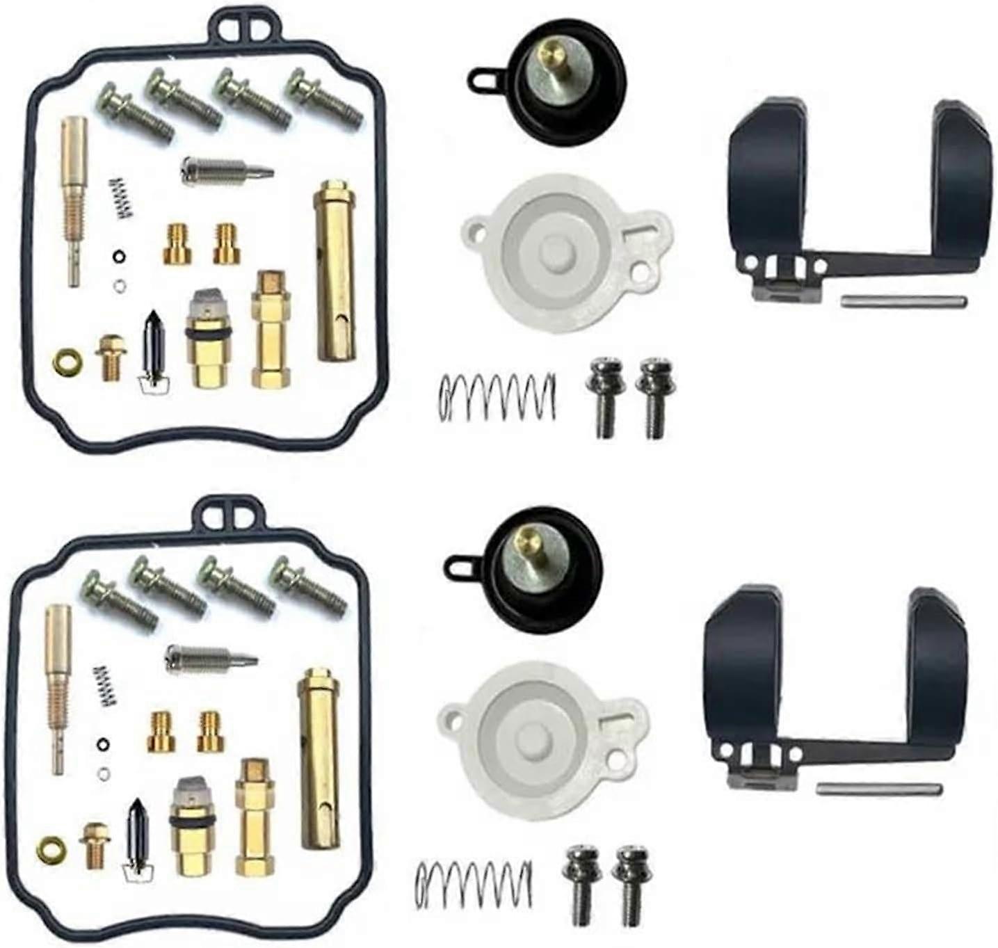 Carburetor Rebuild Set Motorcycle Carb Float Diaphragm Aircut Throttle Screw Kit For YAMAHA For V-STAR For DRAGSTAR XVS650 XVS 650