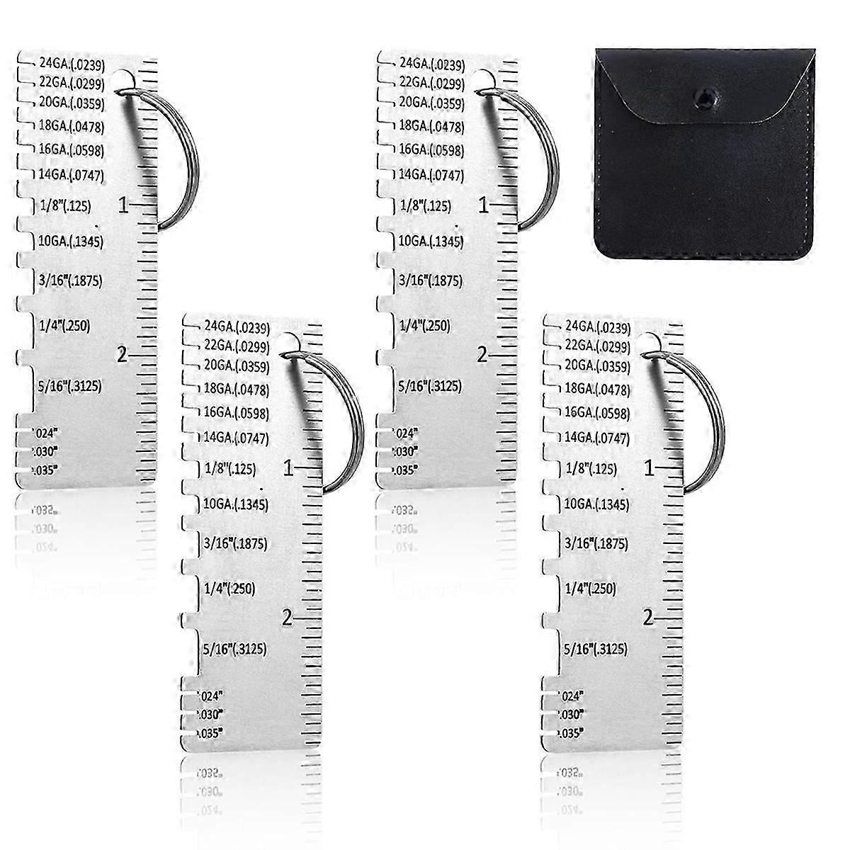 Shingle Gauge Welding Tools Wire/Metal Sheet Thickness Gauge