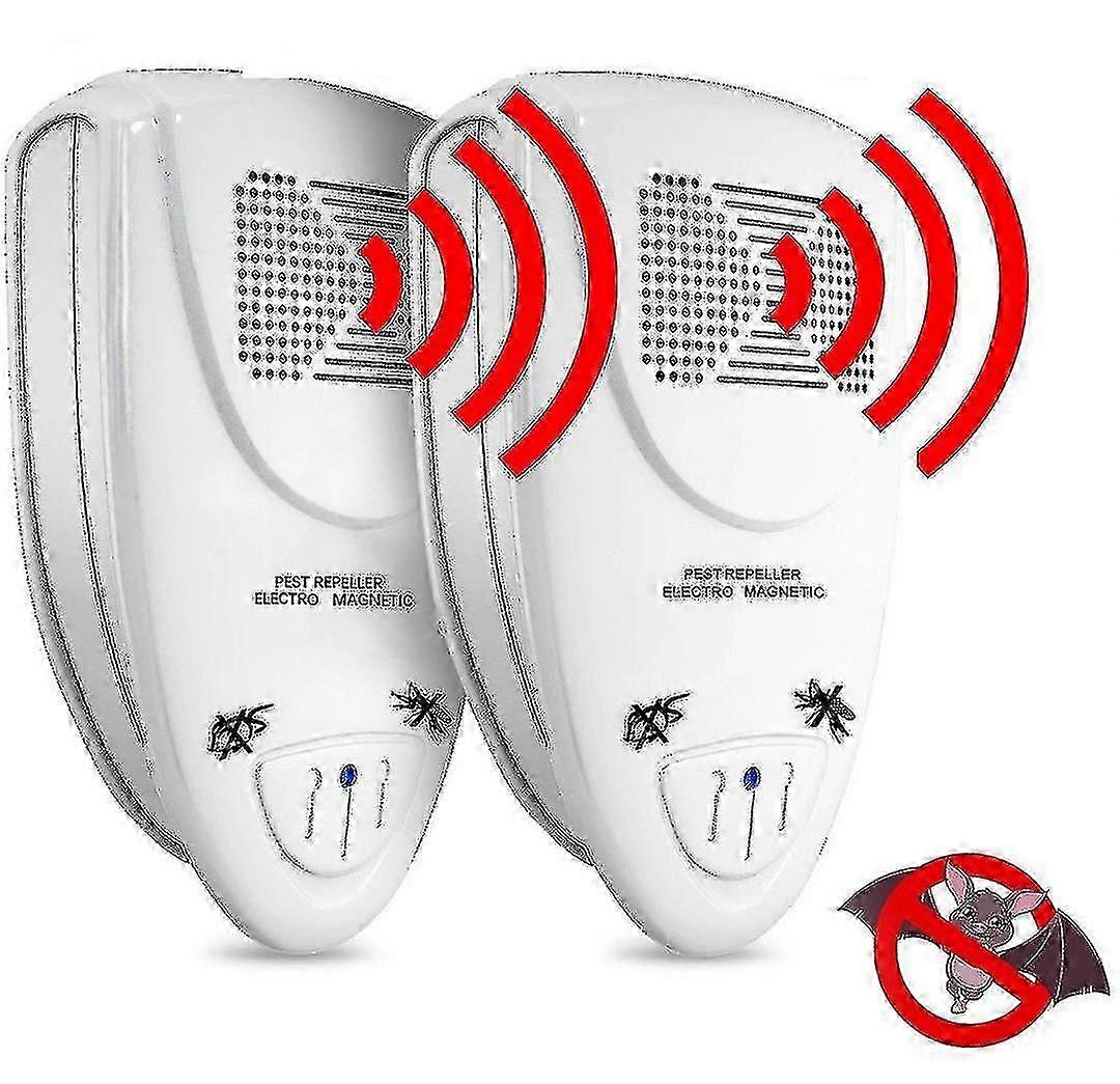 Ultrasonic Bat Repellent Pack Of 2 - Get Rid Of Bats In 72 Hours SZRH A-F