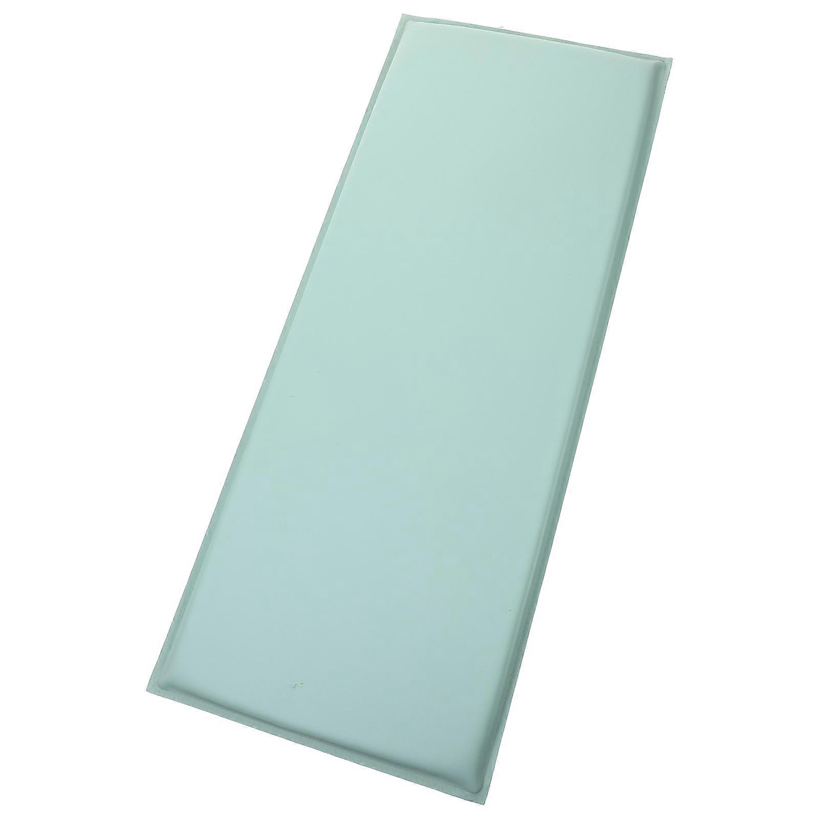Removable Wall Protector Stickers, Self Adhesive Bumper Decals for Play Areas, Easy to Clean, Mint Green Design