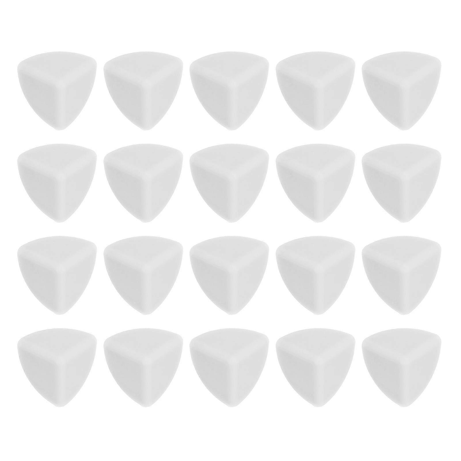 20pcs Desk Corner Protector Safety Silicone Baby Proof Corner Protector for Furniture Pure White
