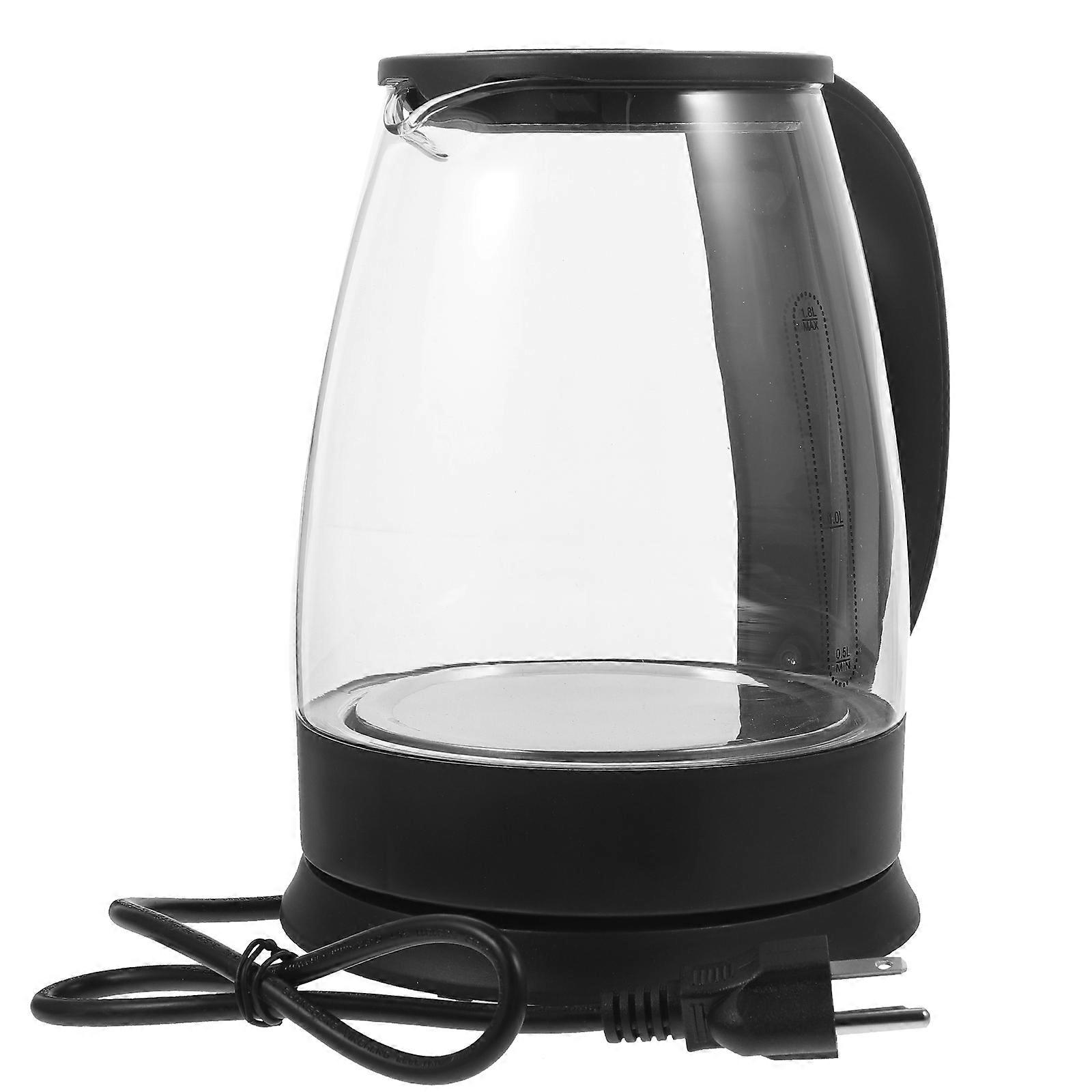 Large Capacity Electric Kettle Hot Water Boiler For Home Use Fast Boil Scald Handle High Borosilicate For Tea