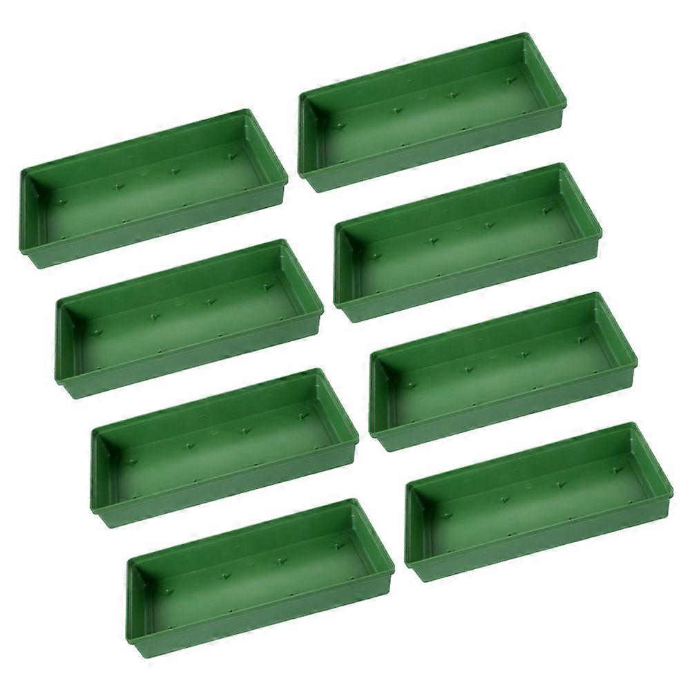 8PCS Flower Arrangement Foam Trays Durable Floral Mud Trays for Weddings, Parties, Events Stable, Simple, and Efficient for Beautiful Floral