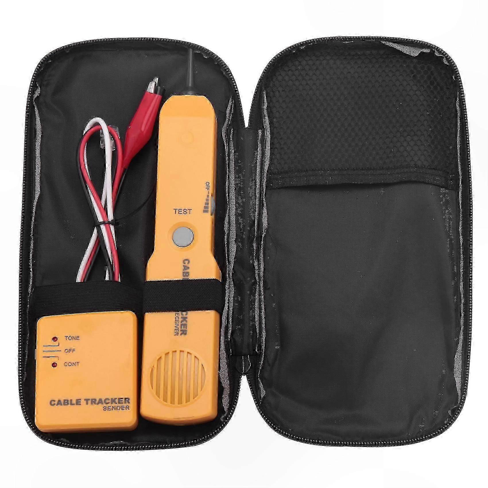 Network Cable Tester Kit for Wire Detection - Tone Generator and Probe Tracker for Accurate Results