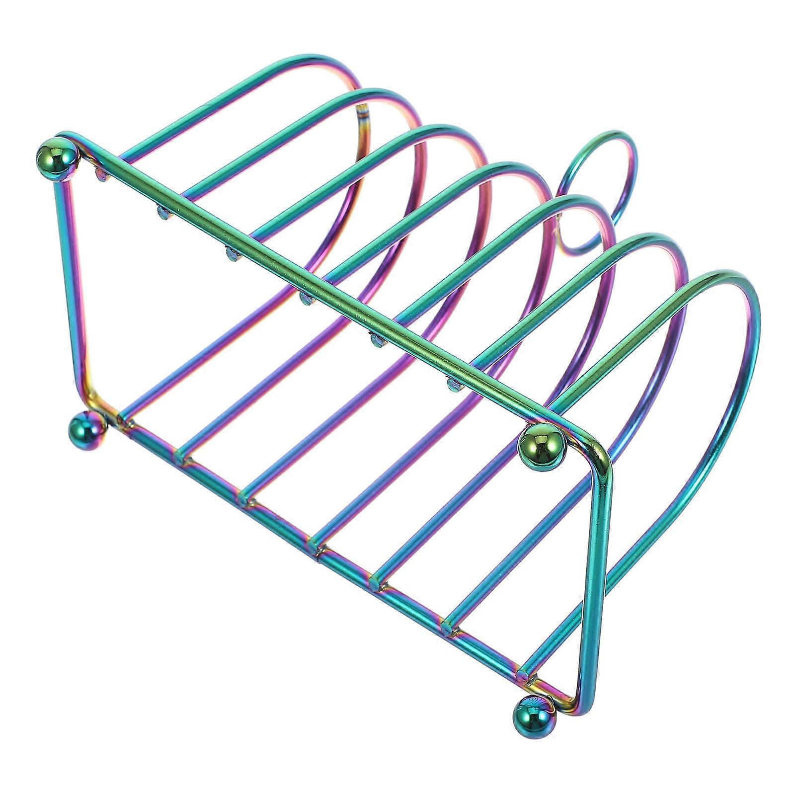 Stainless Steel Toast Rack Essential For Cooking Enthusiasts Ideal For Displaying Toast On Kitchen Counters 1Pcs