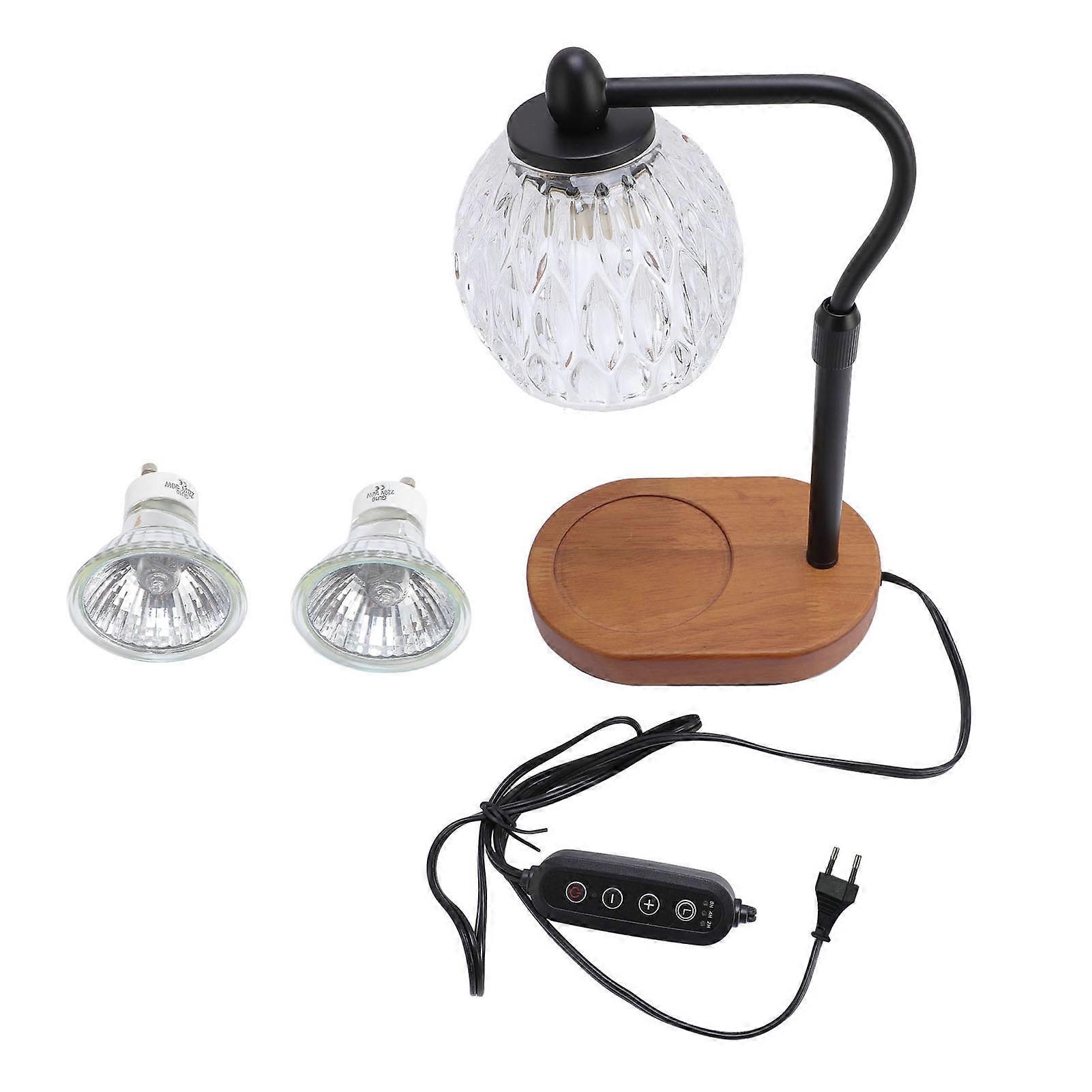 Candle Warmer Lamp with Timer Dimmable Warmer Vintage Lamp Candle Heater for Bedroom Living Room