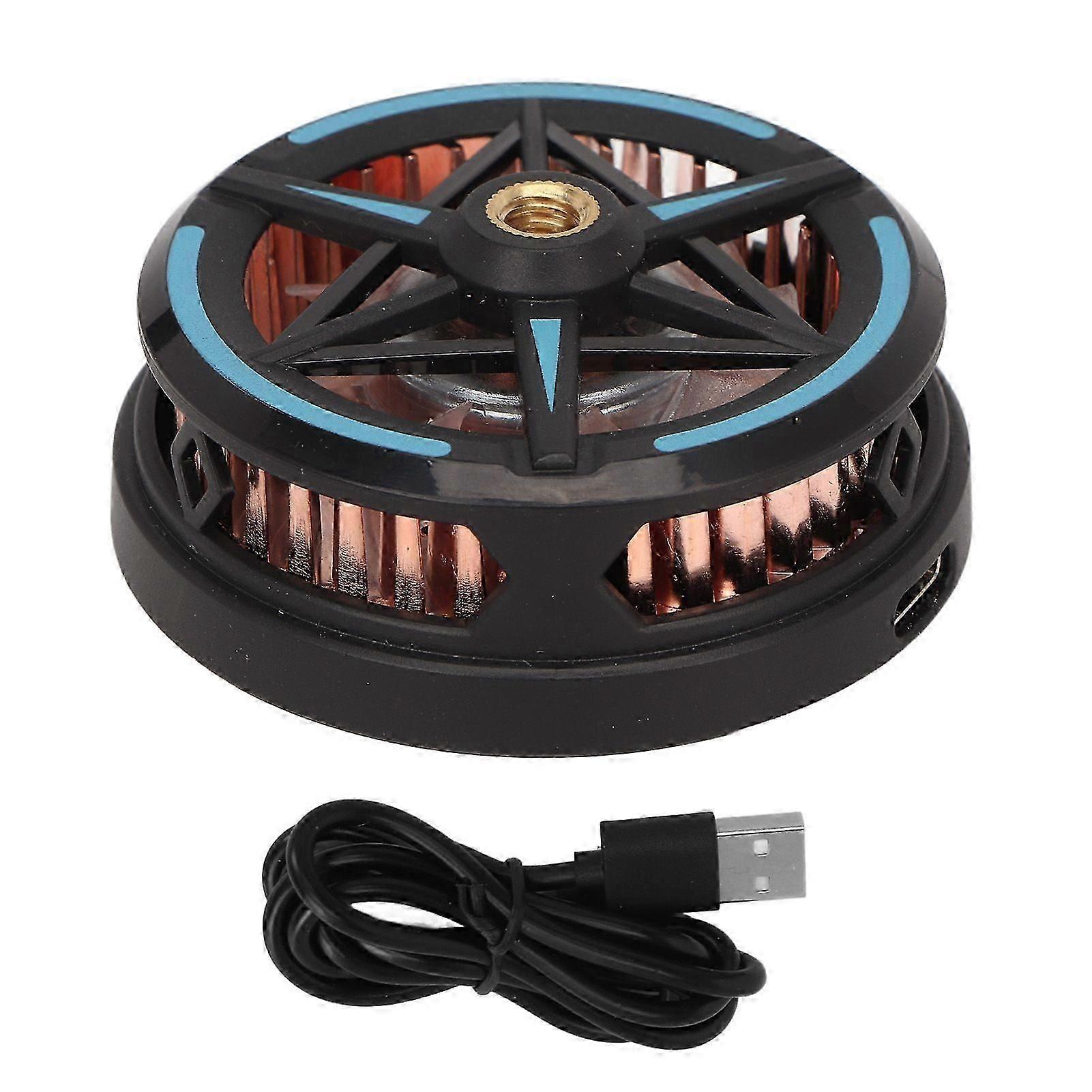 Black Portable Mobile Phone Radiator Intelligent Temperature Control Phone