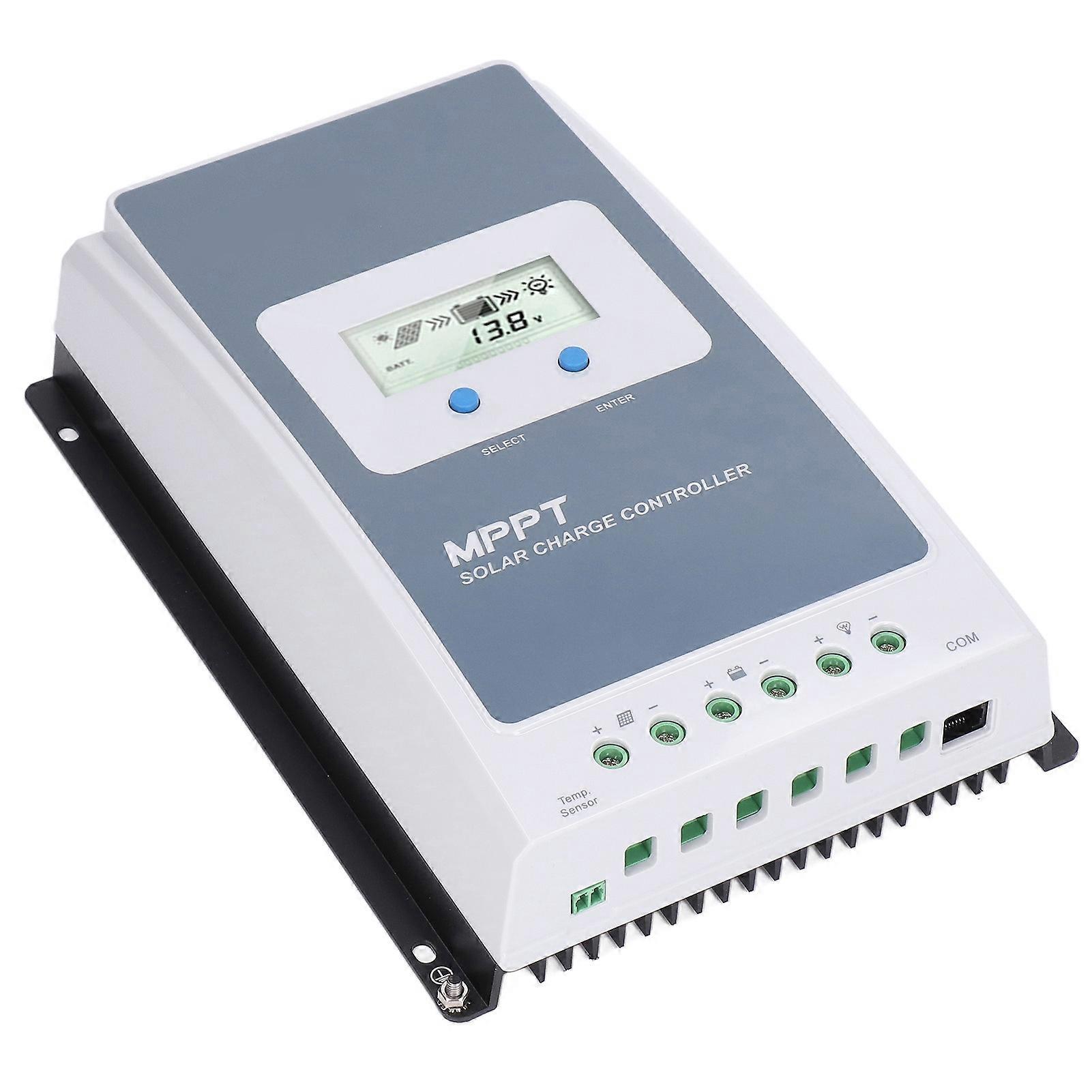 Solar Charge Controller MT52 Remote Control Header MPPT 40A 12V 24V with Temperature Probe