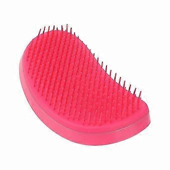 Curly Hair Detangling Brush Professional Home Use Pink Comb for Tangle-Free Styling
