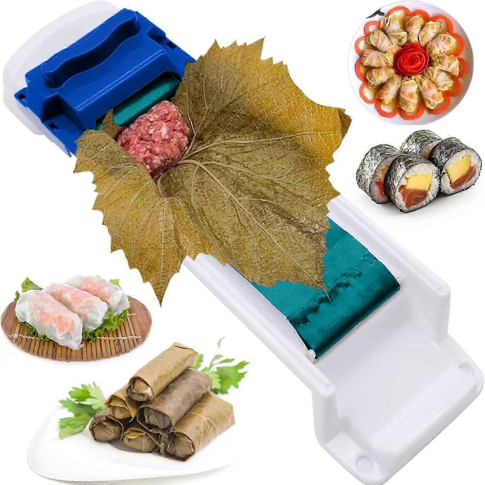 Grape Leaves Roller,Leaf Machine,Spring Roll Maker Grape Leaves Machine,Multi Functional Rolling Tool-Good
