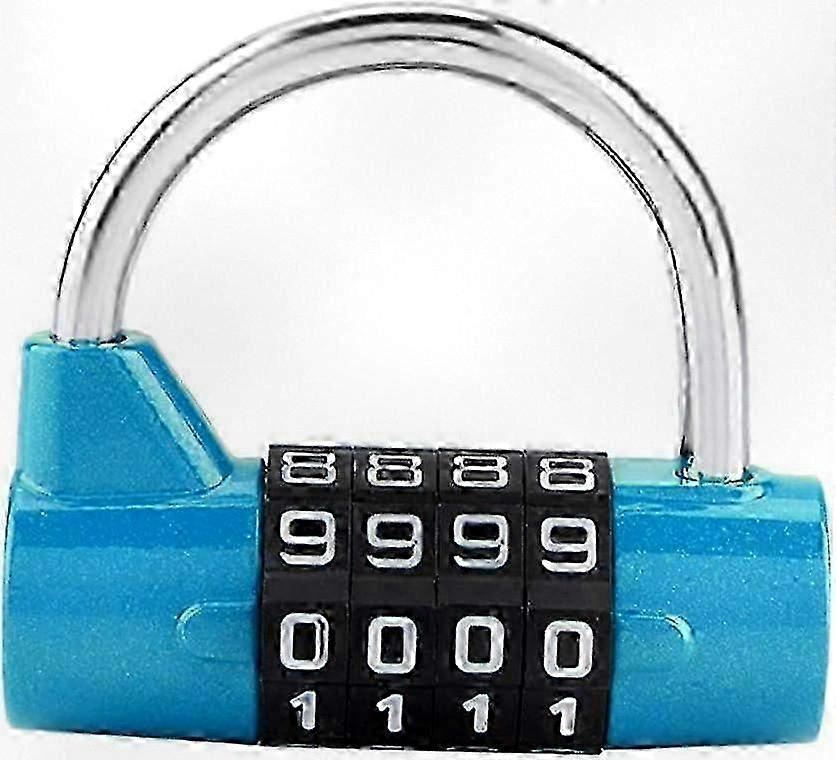 4 Digit Combination Lock for Gym Locker School Travel Suitcase Security Password Lock
