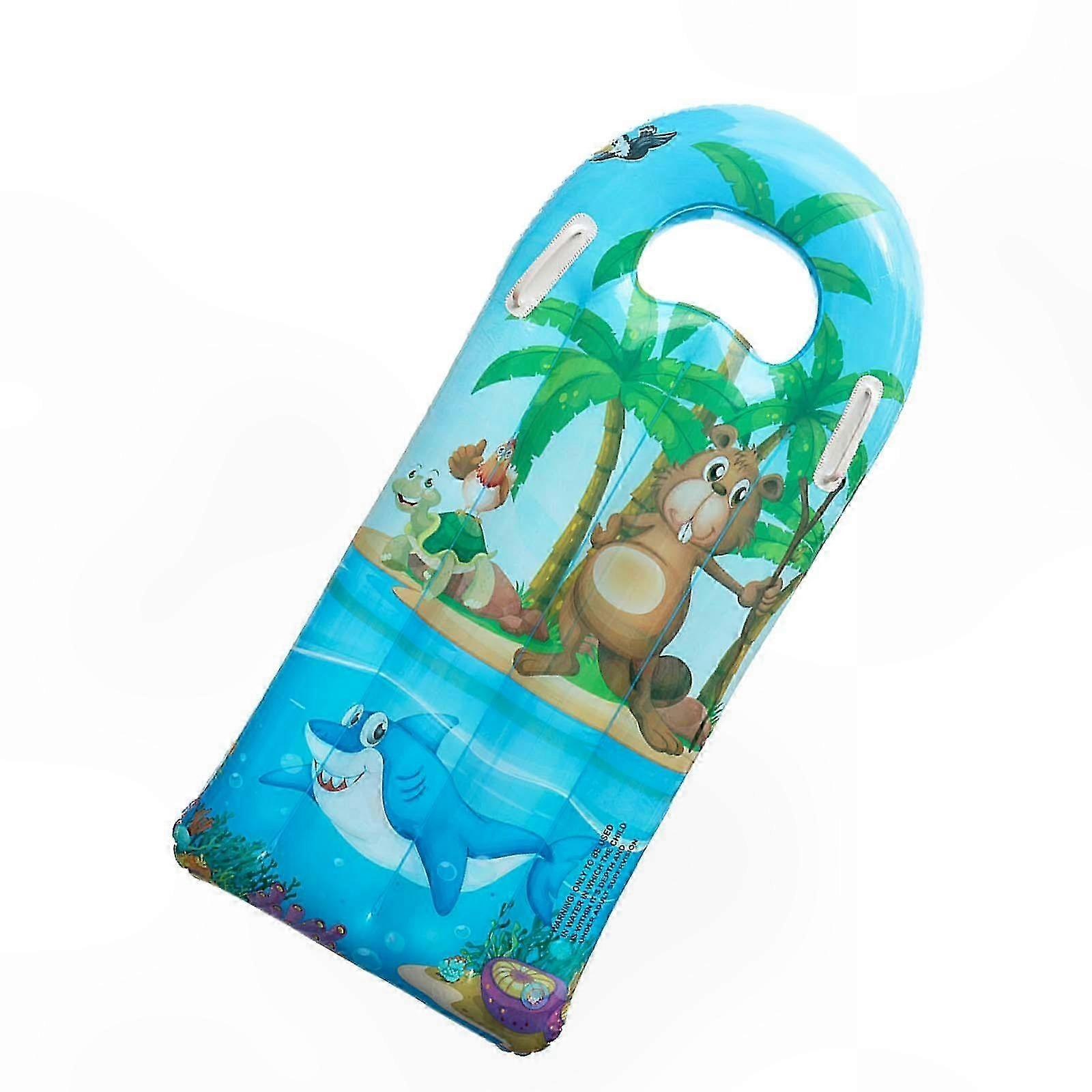 Kids Inflatable Surf Board with Handle for Beach, Pool, and Ocean Fun