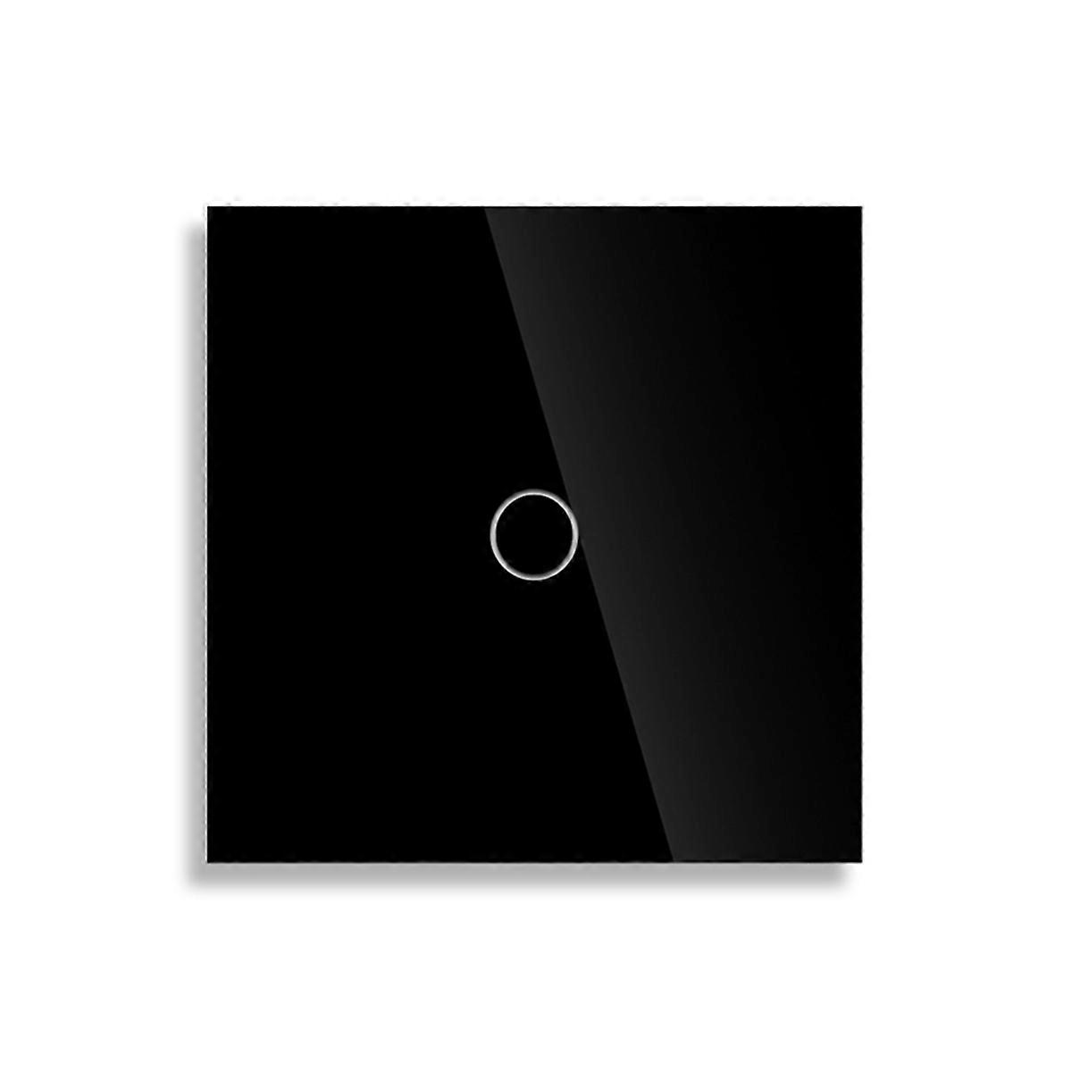 EU 1Gang 2Way Dual Touch Switch Tempered Glass Panel Stair Switch Bedroom Sensor Switches No Need WI