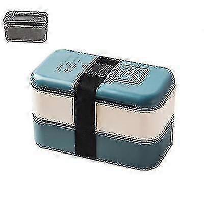 Bento Lunch Box, Leakproof Lunch Containers With 2 Compartments