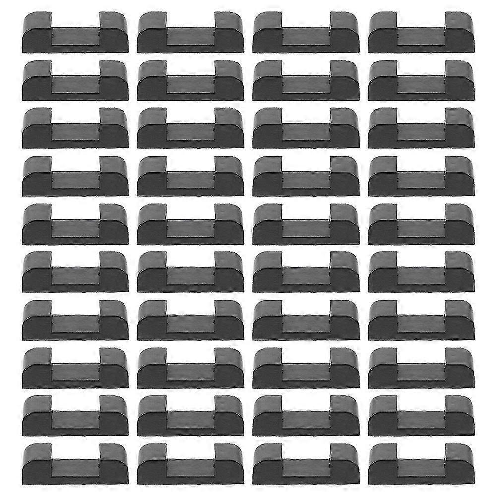 100pcs Black Square Base Display Boxes Bases Floating Frame Display Holder Bases