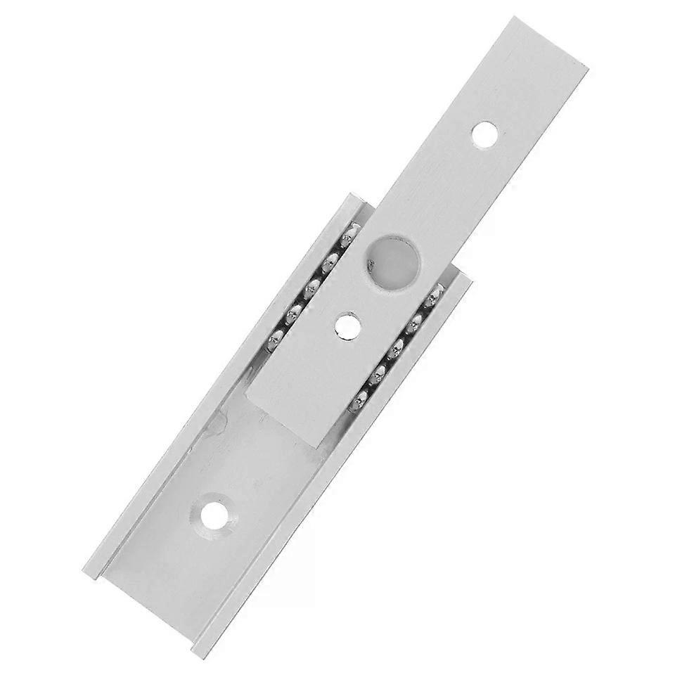 Drawer Slides, Light Load Aluminium Alloy Cabinet Drawer Track Guide for Dresser Cupboard, Smooth Silent Glide