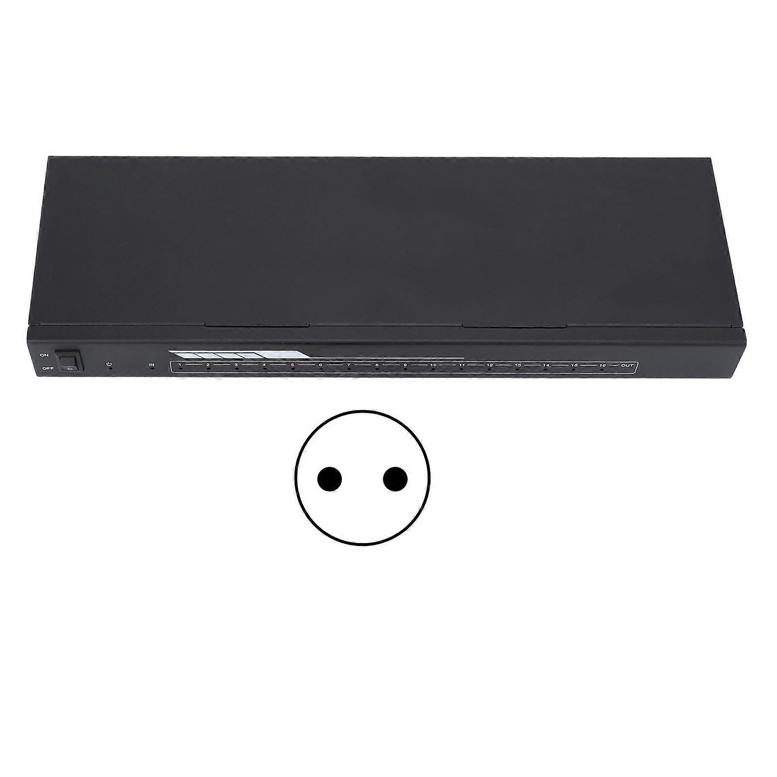 4K HD Multimedia Interface Splitter for Office and Teaching, 60Hz, 16-Device Support, EU Plug