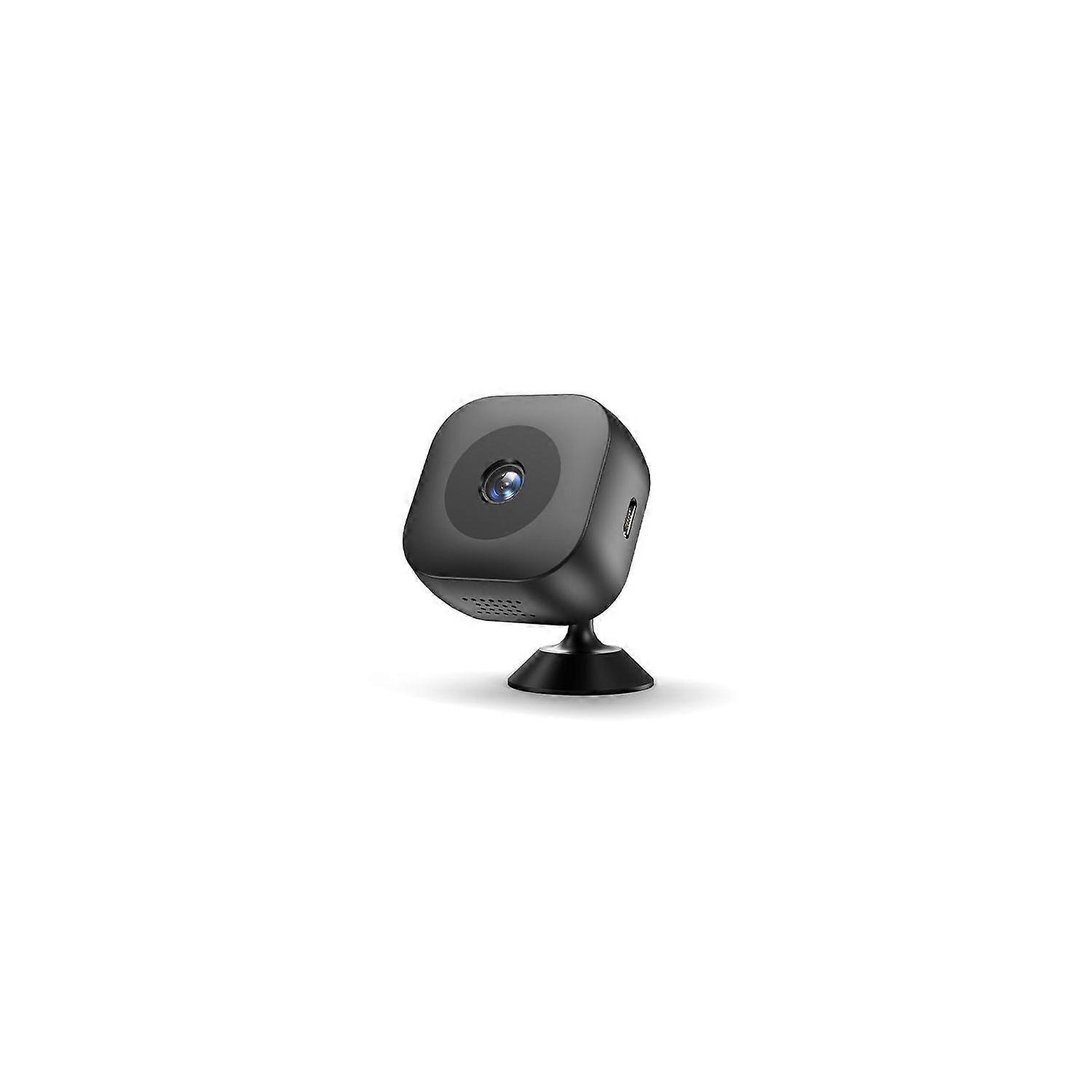 Mini Camera - 4K WiFi, Real-Time Monitoring, SD Card(Black)