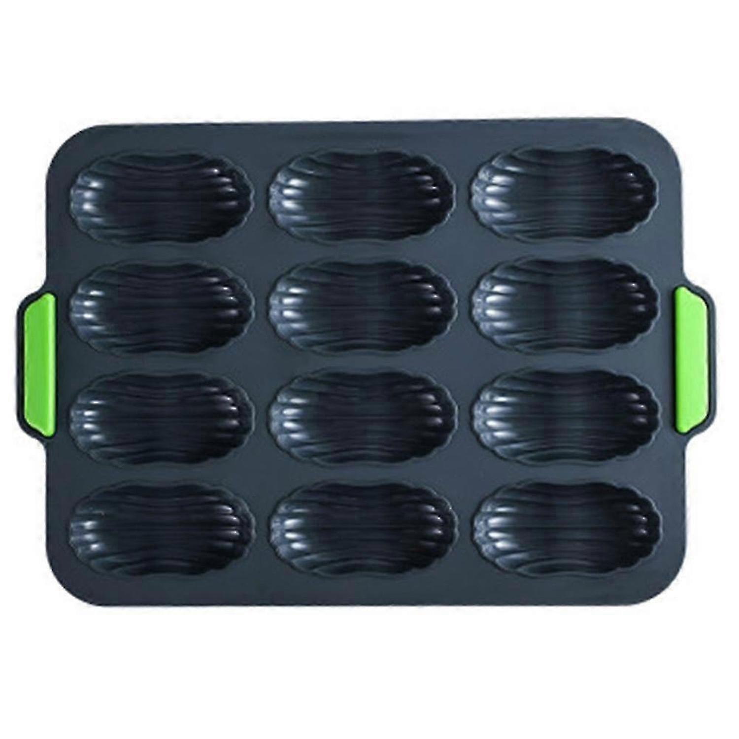 34.5x24cm non stick perforated bread crust pan, bread baking pan(Deep grey)