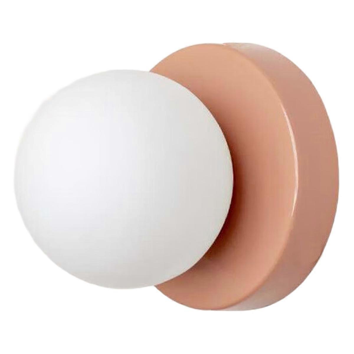 LED Nordic Glass Wall Lamp Minimalist Base Sconce A