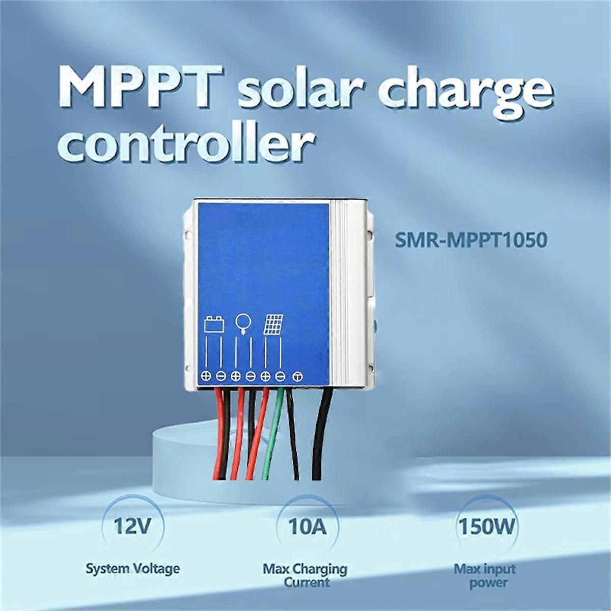 12V IP67 Waterproof MPPT Solar Charge Controller for Lifepo4 Lithium Battery