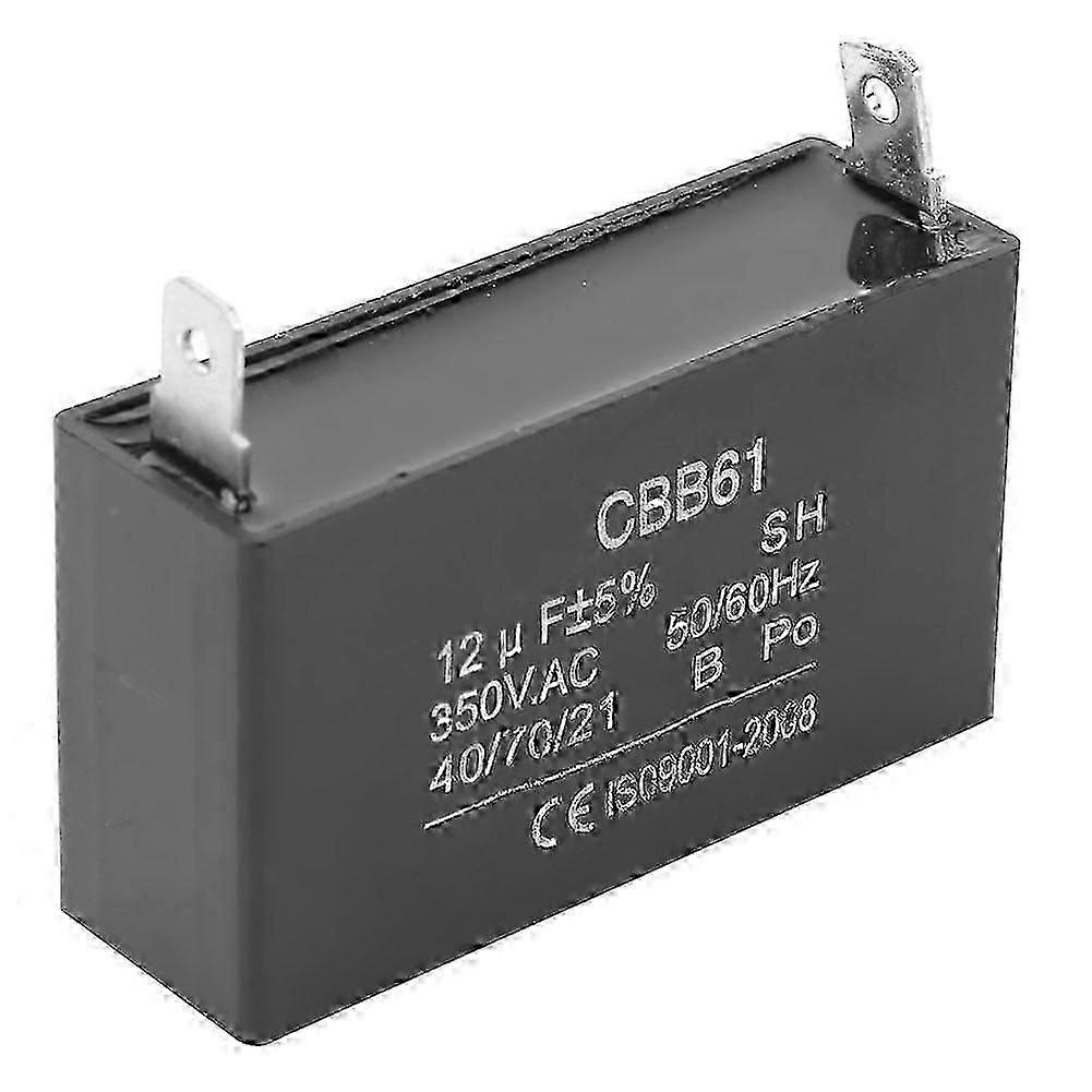 Explosion-proof Devices, Gasoline Generator Capacitor 12UF 5% Compact Yet Stable 350VAC For CBB61 Capacitor