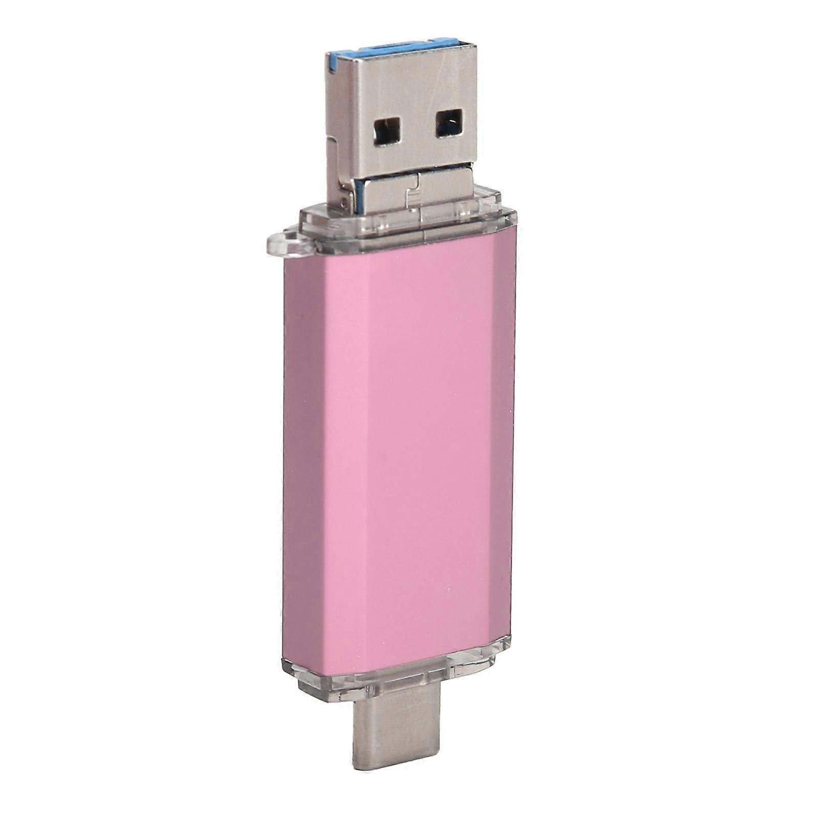 U Disk 3-in-1 16GB Rose Gold USB 3.0 HighSpeed Flash Drive