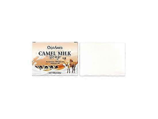 Milk Soap, Camel Milk Soap - Natural Soap Bar for Face & Body, Shower Soap, Refreshing & Nourishing - Solid Soap, Gentle Cleansing, Soothing, Moisturi