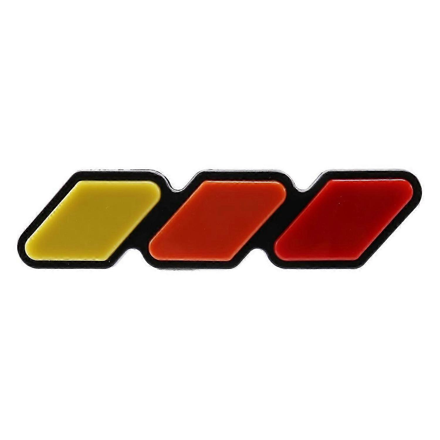Tri-Color Front Grille Badge Emblem for 4Runner
