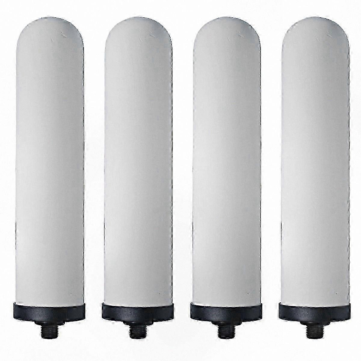4-pack keramiska filter för vattenfiltreringssystem