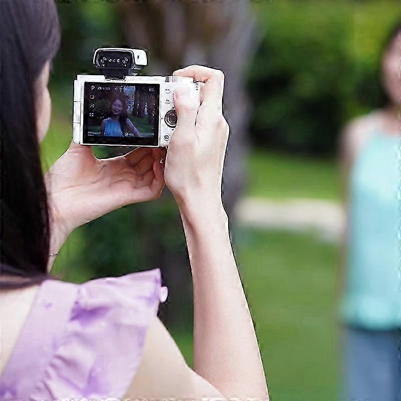 For FL-10 Mini Rechargeable On Camera Flash Light GN8 3-Step Adjustable 2025