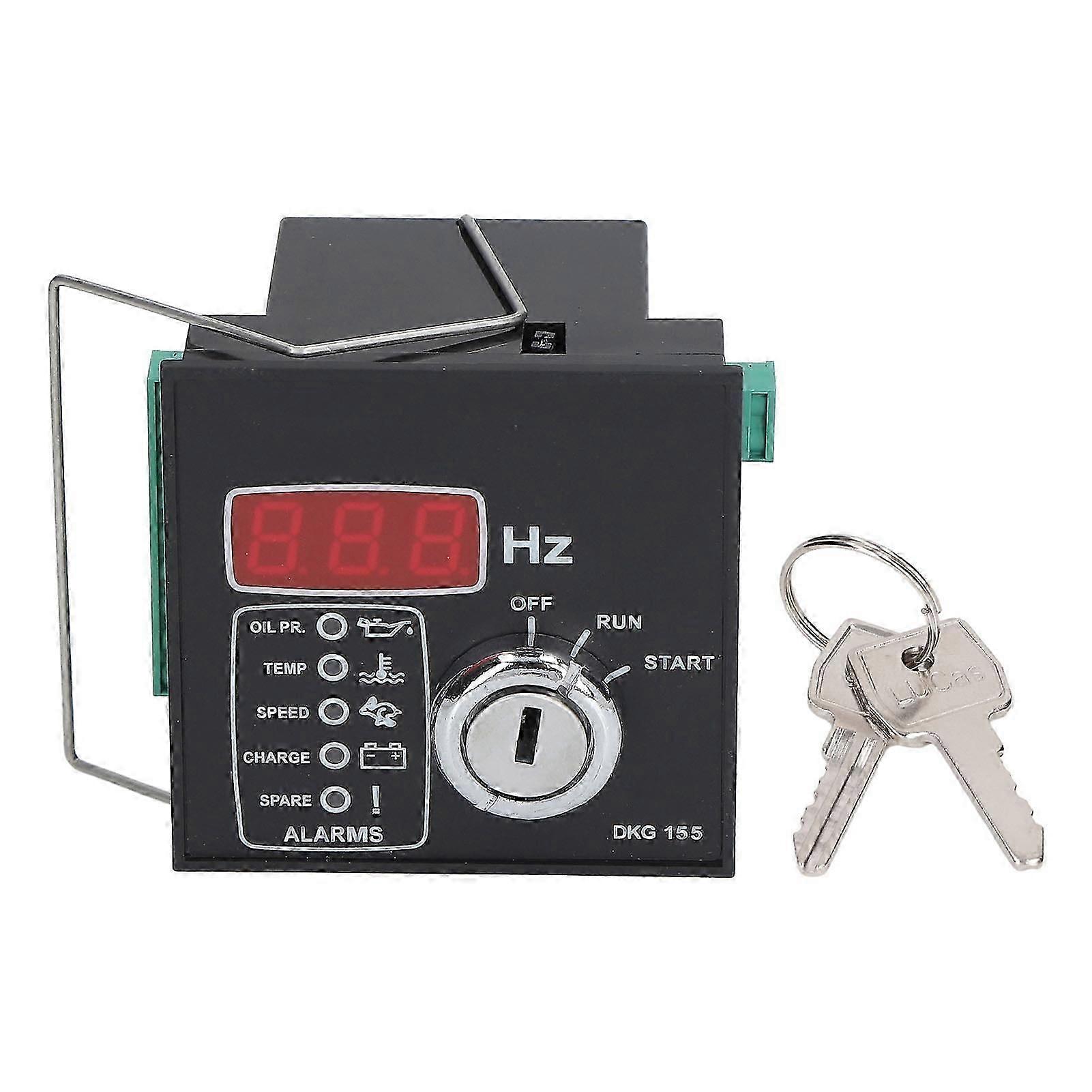 Innovative Generator Controller For Heavy-Duty Applications, Featuring Digital Display Manual Start Alarm Functions For Reliable Generator Operation