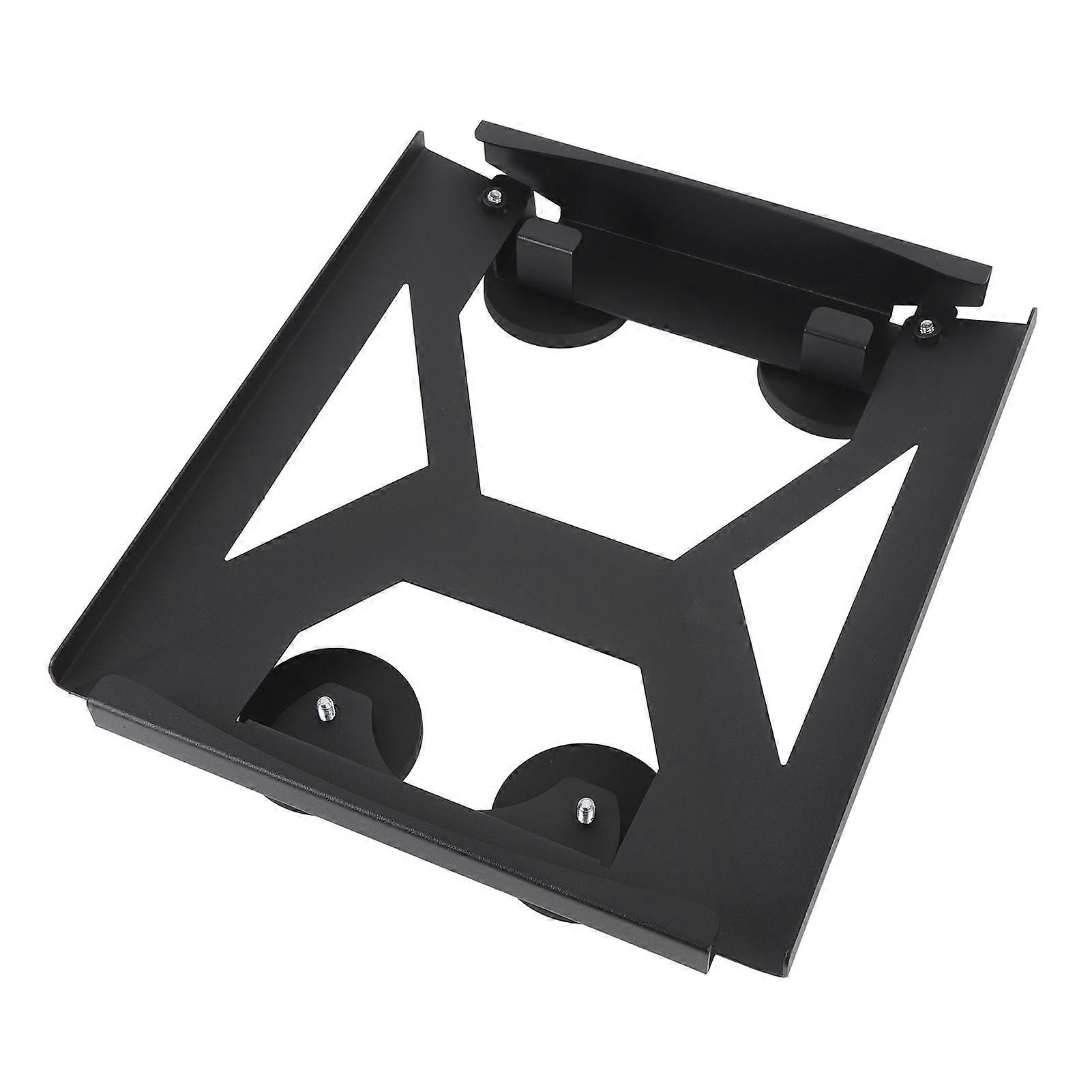 Rectangular Aluminum Alloy Satellite Car Roof Mount Kit Flat Base