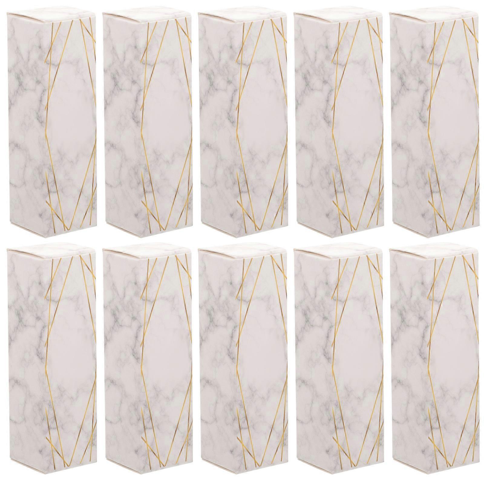 Lip Gloss Box Lipstick Storage Box Daily Use Rectangular Shape 3.48X0.98X0.98In 50Pcs